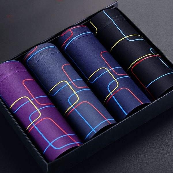 underpants men's boxing shorts modal underwear striped underwear breathable boxing bamboo fiber underwear men's underwear plus siz, Black;white
underpants men's boxing shorts modal underwear striped underwear breathable boxing bamboo fiber underwear men's underwear plus siz, Black;white