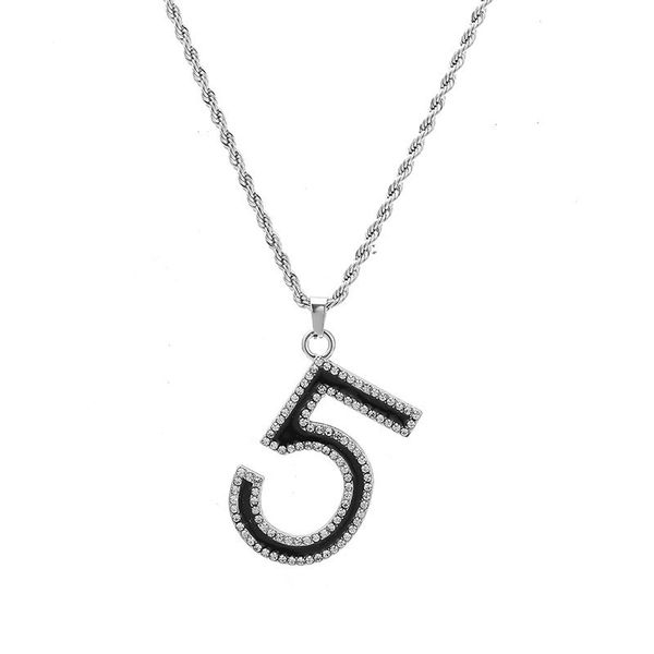 elegant tatinum steel number 5 pendent necklace austrian crystal letter five necklaces for men women no fade color jewelry gift, Silver
elegant tatinum steel number 5 pendent necklace austrian crystal letter five necklaces for men women no fade color jewelry gift, Silver