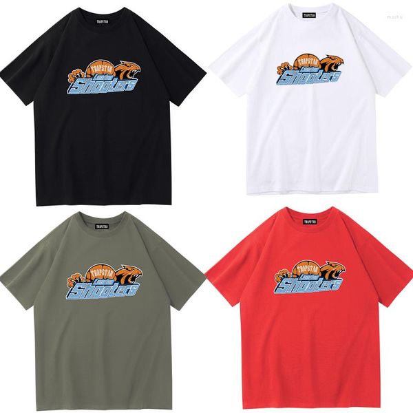 men's t-shirts t shirts trapstar letter print t-shirt breathable oversized short sleeve casual tee clothing soft cotton streetwear dt73, White;black
men's t-shirts t shirts trapstar letter print t-shirt breathable oversized short sleeve casual tee clothing soft cotton streetwear dt73, White;black
