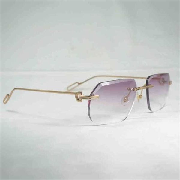 2023 designer glasses new vintage diamonds cutting sunglasses men oculos rimless shadow metal frame clear glasses for women accessories gafa, White;black
2023 designer glasses new vintage diamonds cutting sunglasses men oculos rimless shadow metal frame clear glasses for women accessories gafa, White;black