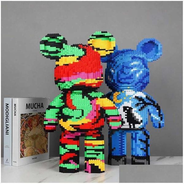 5966Pcs Blocks Creative The Starry Night Bear Building Block Cartoon Galaxy Model Assembled Magic Bricks Toy For Kids Birthday Gift Dhxsy
5966Pcs Blocks Creative The Starry Night Bear Building Block Cartoon Galaxy Model Assembled Magic Bricks Toy For Kids Birthday Gift Dhxsy