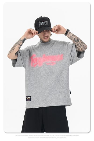 summer mens t-shirts 280g wear cotton short sleeves designer luxury flocking letter tshirt t shirt fashion womens short sleeve cotton t-shir, White;black
summer mens t-shirts 280g wear cotton short sleeves designer luxury flocking letter tshirt t shirt fashion womens short sleeve cotton t-shir, White;black