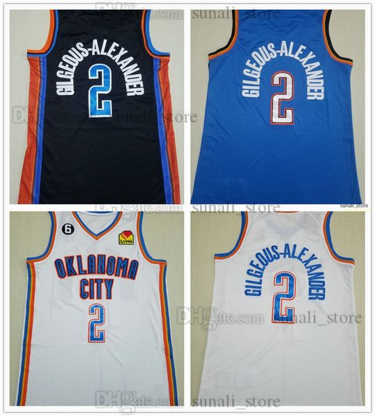 100% embroidery basketball shai 2 gilgeous-alexander jerseys 2023 city gray blue white team men wear stitched, Black;red
100% embroidery basketball shai 2 gilgeous-alexander jerseys 2023 city gray blue white team men wear stitched, Black;red