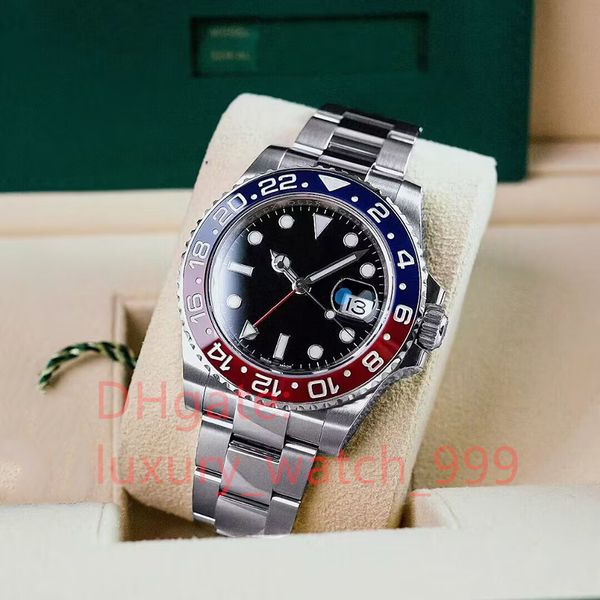 40mm gmt mens automatic watch 126710 blue red bezel watches sapphire swimming couple wristwatches full stainless steel luxury diamond watchs, Slivery;brown
40mm gmt mens automatic watch 126710 blue red bezel watches sapphire swimming couple wristwatches full stainless steel luxury diamond watchs, Slivery;brown