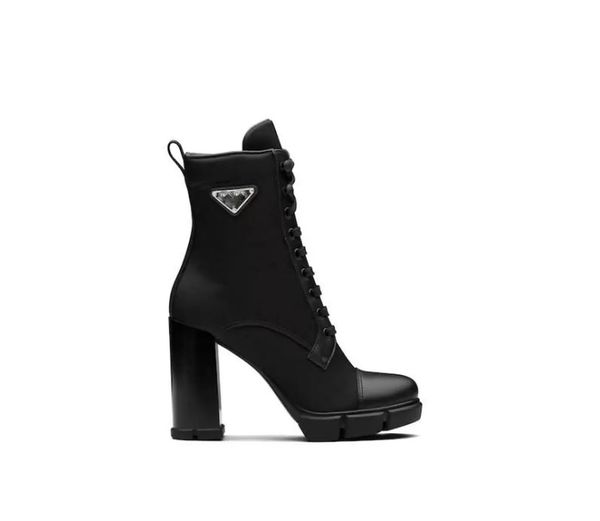 2023 designer brushed leather and nylon laced booties women ankle boots leathers biker boot australia bootiess winter bootss size us4-us10, Black
2023 designer brushed leather and nylon laced booties women ankle boots leathers biker boot australia bootiess winter bootss size us4-us10, Black