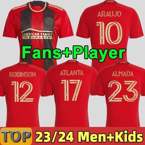 2023 2024 mls atlanta united fc soccer jerseys 22 23 24 home maillots martinez barco robinson araujo almada atlanta football shirt fans play, Black;yellow
2023 2024 mls atlanta united fc soccer jerseys 22 23 24 home maillots martinez barco robinson araujo almada atlanta football shirt fans play, Black;yellow
