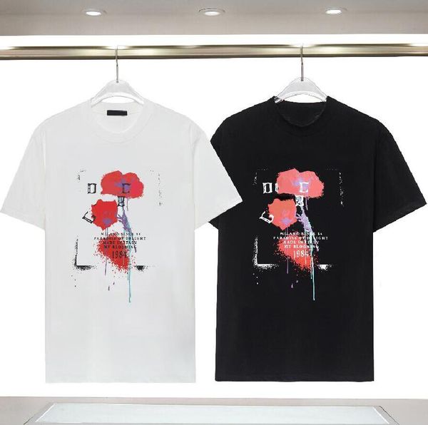 23ss designer tshirt summer floral t-shirts for men women tee shirts with letters asian size s-2xl xxxl, White;black
23ss designer tshirt summer floral t-shirts for men women tee shirts with letters asian size s-2xl xxxl, White;black