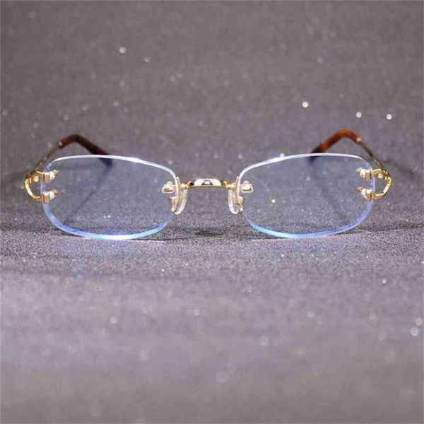 2023 designer glasses clear frame for reading computer women and men eyewear trendy rimless transparent decoration accessories 9z17 factory, White;black
2023 designer glasses clear frame for reading computer women and men eyewear trendy rimless transparent decoration accessories 9z17 factory, White;black