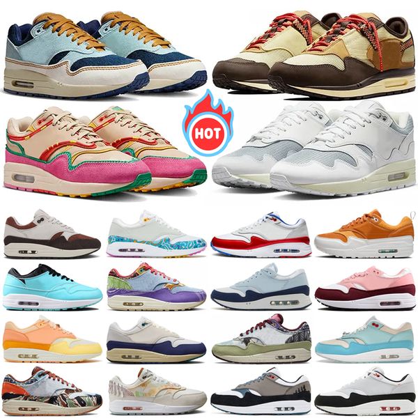 Max 1 OG 87 Running Shoes Woman Men Patta Waves White Black Olive Canvas Watermelon Crepe Hemp Dirty Denim Metal Charms Trainers Jogging Walking Runner Sneakers, 49
Max 1 OG 87 Running Shoes Woman Men Patta Waves White Black Olive Canvas Watermelon Crepe Hemp Dirty Denim Metal Charms Trainers Jogging Walking Runner Sneakers, 49