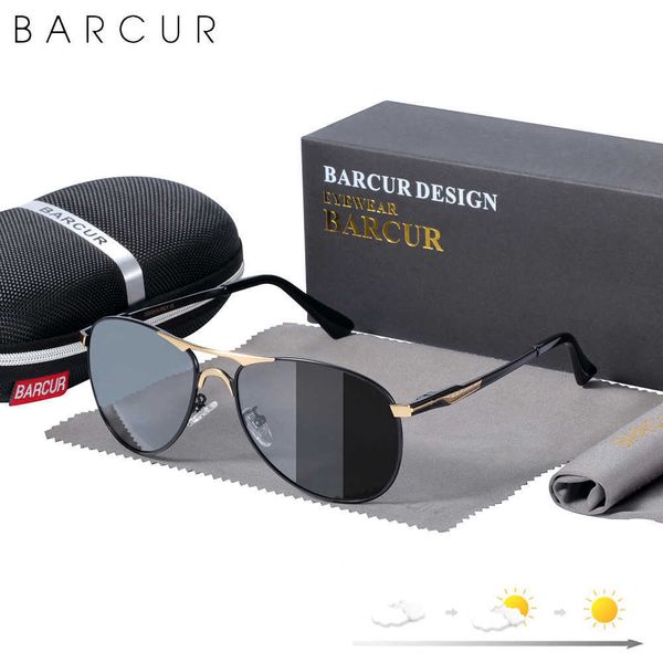sunglasses barcur pchromic sunglasses men brand designer polarized sun glasses driving mens sun glasses uv400 w0407, White;black
sunglasses barcur pchromic sunglasses men brand designer polarized sun glasses driving mens sun glasses uv400 w0407, White;black