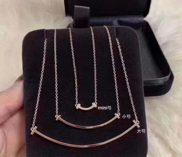 smiles necklace woman sterling silver couple diamond t smile pendant jewelry delicate classic designer necklaces party holiday gifts for wom
smiles necklace woman sterling silver couple diamond t smile pendant jewelry delicate classic designer necklaces party holiday gifts for wom
