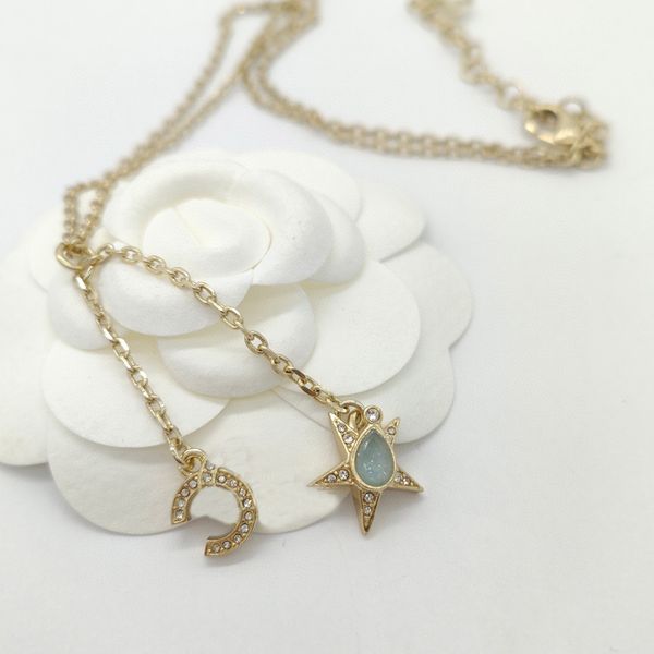 luxury quality charm pendant necklace with diamond and star shape have box stamp in 18k gold plated ps7798a, Golden
luxury quality charm pendant necklace with diamond and star shape have box stamp in 18k gold plated ps7798a, Golden