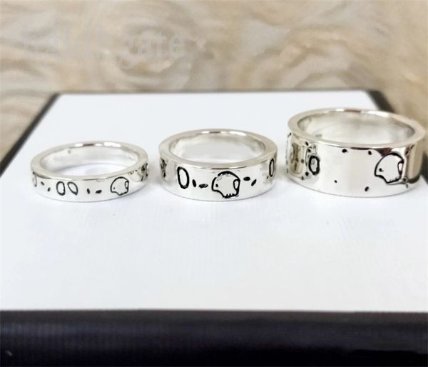 skull love rings for woman luxury designer ring pretty hip hop ghost jewlery women band couple bague simple letter black wedding ring fashio, Silver
skull love rings for woman luxury designer ring pretty hip hop ghost jewlery women band couple bague simple letter black wedding ring fashio, Silver