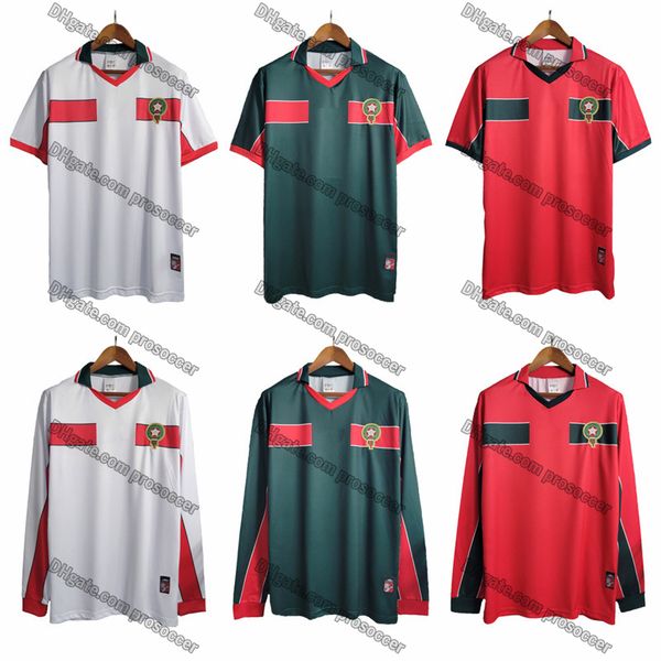 retro morocco 1998/99 soccer jerseys hadji naybet bassir vintage shirt classic kit, Black;yellow
retro morocco 1998/99 soccer jerseys hadji naybet bassir vintage shirt classic kit, Black;yellow
