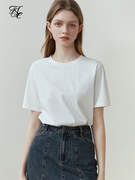 women's t-shirt fsle 100% cotton short sleeve t-shirt women's spring/summer round neck straight white women's 230407
women's t-shirt fsle 100% cotton short sleeve t-shirt women's spring/summer round neck straight white women's 230407