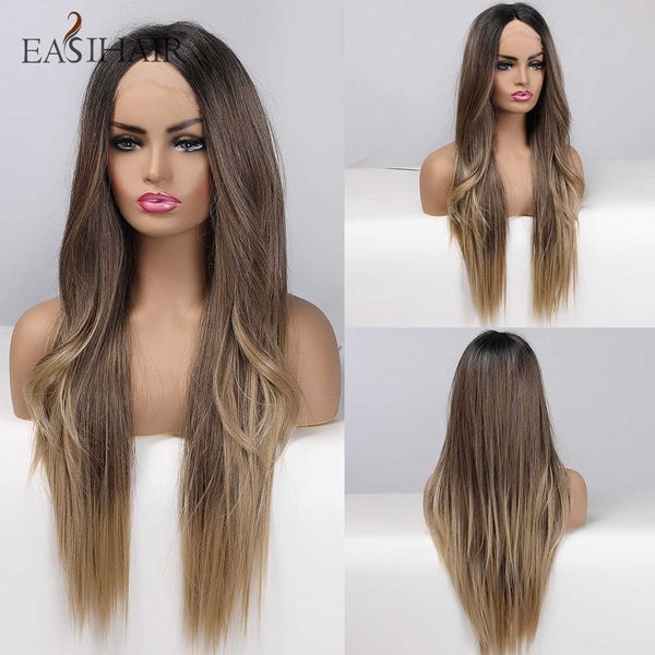 synthetic wigs easihair black to brown ombre lace front synthetic hair wigs long women high density heat resistant cosplay 230227
synthetic wigs easihair black to brown ombre lace front synthetic hair wigs long women high density heat resistant cosplay 230227
