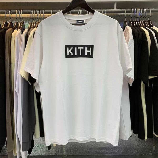 men's t-shirts new summer fashion kith box simple solid color printing high-quality double yarn cotton short-sleeved t-shirts for men a, White;black
men's t-shirts new summer fashion kith box simple solid color printing high-quality double yarn cotton short-sleeved t-shirts for men a, White;black