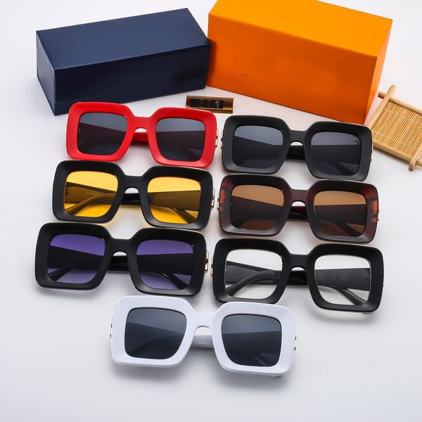 fashion accessories designer sunglasses classic eyeglasses goggle outdoor beach letter sun glasses for man woman 7 color optional signature, White;black
fashion accessories designer sunglasses classic eyeglasses goggle outdoor beach letter sun glasses for man woman 7 color optional signature, White;black