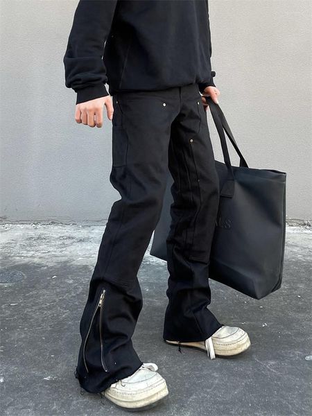 men's jeans men slim korean fashion zipper casual pants black trendyol cargo trousers punk streetwear man harajuku denim y2k hip hop, Blue
men's jeans men slim korean fashion zipper casual pants black trendyol cargo trousers punk streetwear man harajuku denim y2k hip hop, Blue