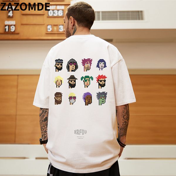 mens tshirts zazomde summer streetwear letter pixel head image print hip hop tshirt for high street casual oversize daliy 230407, White;black
mens tshirts zazomde summer streetwear letter pixel head image print hip hop tshirt for high street casual oversize daliy 230407, White;black
