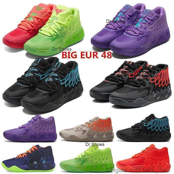 basketball og shoes big eur 48 mens lamelo ball mb 01 basketball shoes rick red green and morty galaxy purple blue grey black queen buzz 
basketball og shoes big eur 48 mens lamelo ball mb 01 basketball shoes rick red green and morty galaxy purple blue grey black queen buzz