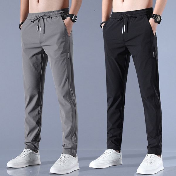 men's pants spring summer ice silk men's pants loose breathable straight casual men's tights thin quick dry tights elastic me, Black
men's pants spring summer ice silk men's pants loose breathable straight casual men's tights thin quick dry tights elastic me, Black