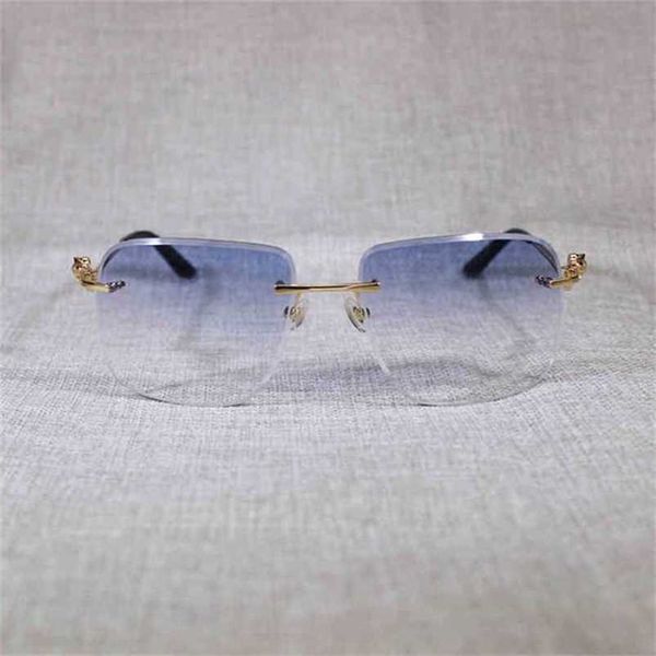 2023 designer glasses model style cutting rimless men oversize square eyeglasses meta frame for women outdoor shades oculos gafas sunglasses, White;black
2023 designer glasses model style cutting rimless men oversize square eyeglasses meta frame for women outdoor shades oculos gafas sunglasses, White;black