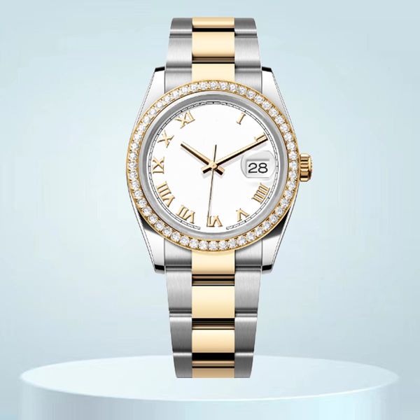 watch for men luxury moissanite diamond watch 36mm 41mm White dial designer womens watches montre 8215 automatic movement 904L stainless steel mechanical watch, Sz10
watch for men luxury moissanite diamond watch 36mm 41mm White dial designer womens watches montre 8215 automatic movement 904L stainless steel mechanical watch, Sz10