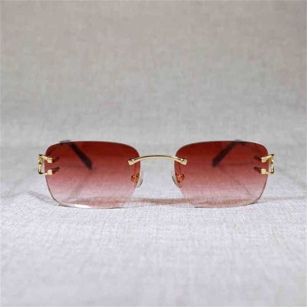 2023 designer glasses model vintage rimless oval men square clear lens eyeglasses for women outdoor metal frame oculos shades sunglasses, White;black
2023 designer glasses model vintage rimless oval men square clear lens eyeglasses for women outdoor metal frame oculos shades sunglasses, White;black