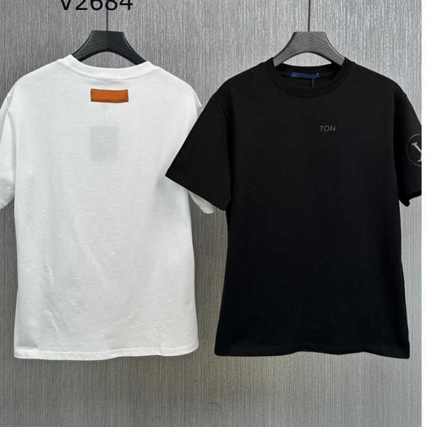 23ss designer t shirt summer men clothes tshirt casual round neck pure cotton white tee shirts chest cuff brand logo printing short sleeve, White;black
23ss designer t shirt summer men clothes tshirt casual round neck pure cotton white tee shirts chest cuff brand logo printing short sleeve, White;black
