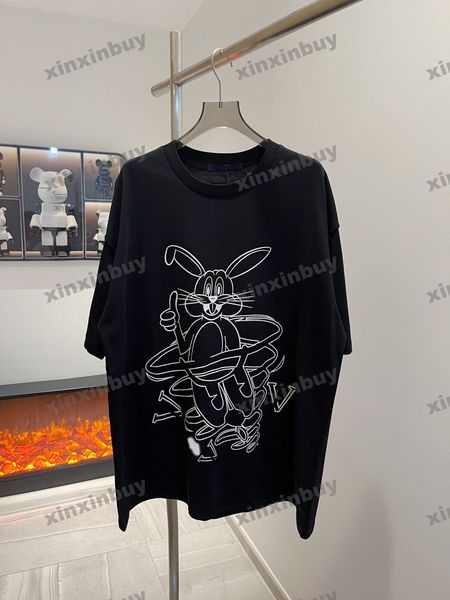 xinxinbuy men designer tee t shirt 23ss paris rabbit love print 1854 short sleeve cotton women black white blue gray s-2xl, Black;brown
xinxinbuy men designer tee t shirt 23ss paris rabbit love print 1854 short sleeve cotton women black white blue gray s-2xl, Black;brown