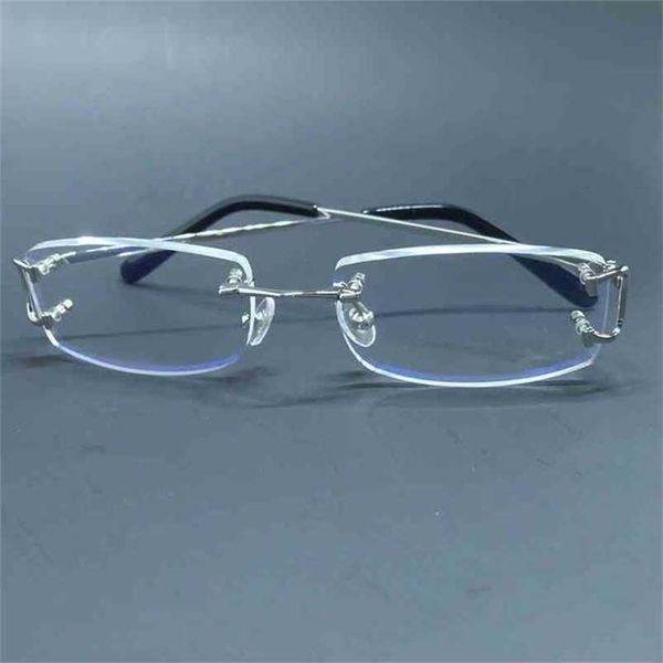 2023 designer glasses model eyeglasses frame rimless men and women rectangle transparent clear eye prescription eyewear vv5h sunglasses, White;black
2023 designer glasses model eyeglasses frame rimless men and women rectangle transparent clear eye prescription eyewear vv5h sunglasses, White;black