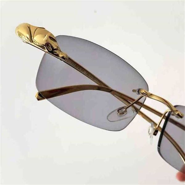 2023 designer glasses model clear eye men panther eyeglasses plain pchromic grey sun shades metal rimless eyewear fej5 sunglasses, White;black
2023 designer glasses model clear eye men panther eyeglasses plain pchromic grey sun shades metal rimless eyewear fej5 sunglasses, White;black