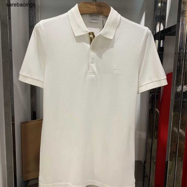 arder shirt burbersys summer men s short sleeved polo letter embroidered lapel business casual pearl cotton large t o9bq z9a3, White;black
arder shirt burbersys summer men s short sleeved polo letter embroidered lapel business casual pearl cotton large t o9bq z9a3, White;black