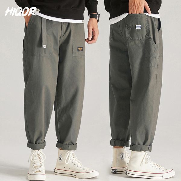 men's pants hiqor autumn men's cargo pants casual multi pocket trouser plus size fashion belt design bag jogger street clothing me, Black
men's pants hiqor autumn men's cargo pants casual multi pocket trouser plus size fashion belt design bag jogger street clothing me, Black