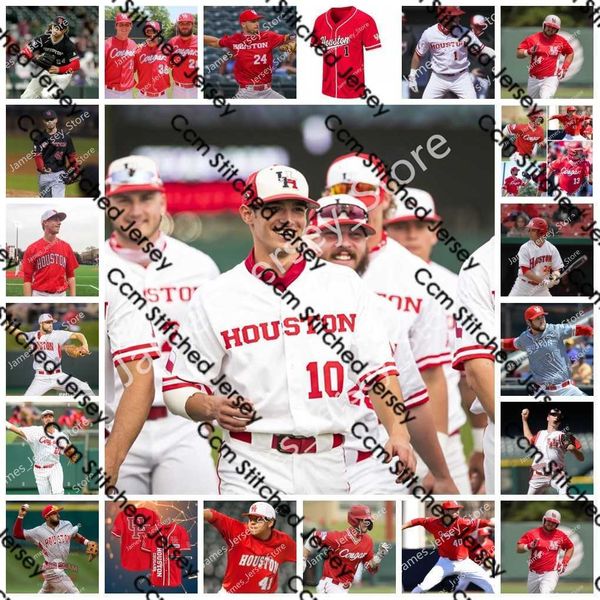 ncaa custom uh houston cougars stitched college baseball jersey 1 brandon burckel 2 luke almendarez 3 skyler trevino 4 brandon uhse 5 anthon, Black
ncaa custom uh houston cougars stitched college baseball jersey 1 brandon burckel 2 luke almendarez 3 skyler trevino 4 brandon uhse 5 anthon, Black