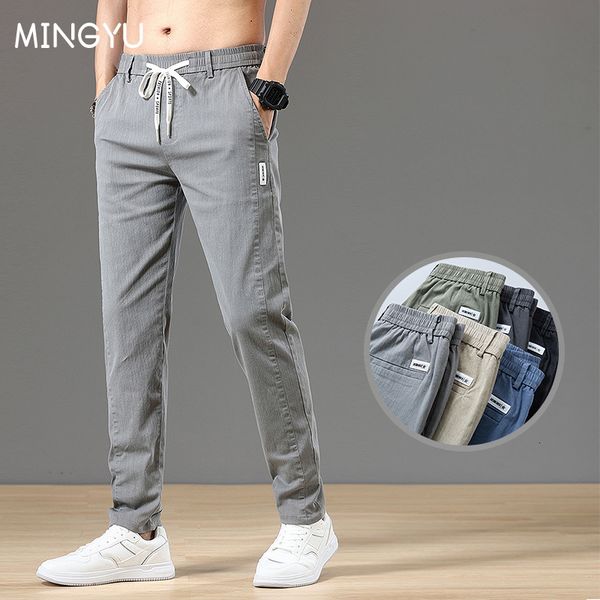 men's pants 6 color spring summer men's pants cotton classic brushed elastic waist jogging elastic thin casual outdoor men's, Black
men's pants 6 color spring summer men's pants cotton classic brushed elastic waist jogging elastic thin casual outdoor men's, Black