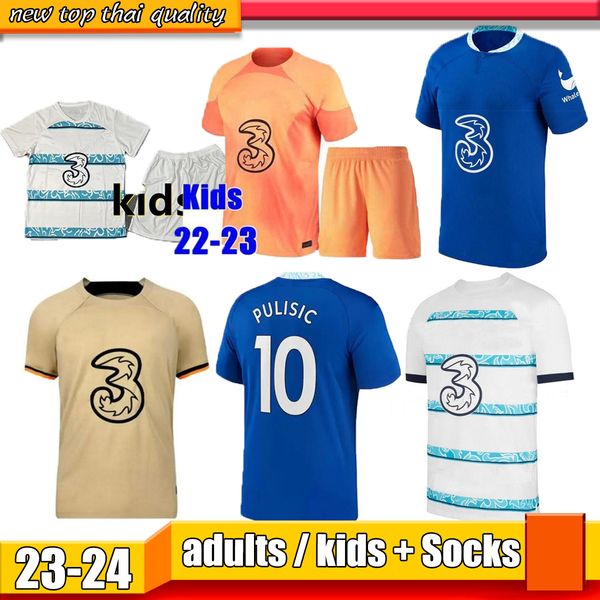 22 23 sterling james jorginho soccer jerseys pulisic mount 2022 2023 werner ziyech home football shirts kante havertz chilwell t. silva kova, Black;yellow
22 23 sterling james jorginho soccer jerseys pulisic mount 2022 2023 werner ziyech home football shirts kante havertz chilwell t. silva kova, Black;yellow