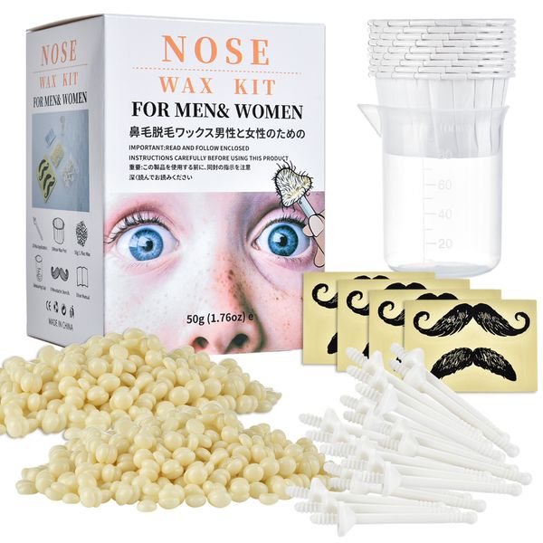 makeup tools portable painless nose wax kit for men women hair removal set paper beans cleaning 50g 230406
makeup tools portable painless nose wax kit for men women hair removal set paper beans cleaning 50g 230406