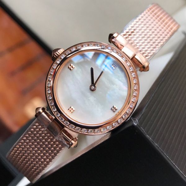 luxury fashion watches for women quartz watch natural fritillaria stainless steel band 27mm gifts for girlfriend, Slivery;brown
luxury fashion watches for women quartz watch natural fritillaria stainless steel band 27mm gifts for girlfriend, Slivery;brown