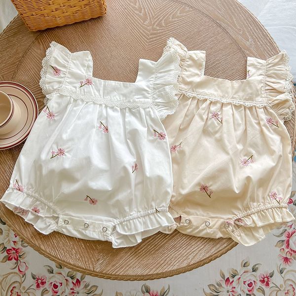 rompers born baby girl jumpsuit flight sleeve cotton embroidery baby girl tight fitting suit summer baby girl clothing 230406, Blue
rompers born baby girl jumpsuit flight sleeve cotton embroidery baby girl tight fitting suit summer baby girl clothing 230406, Blue