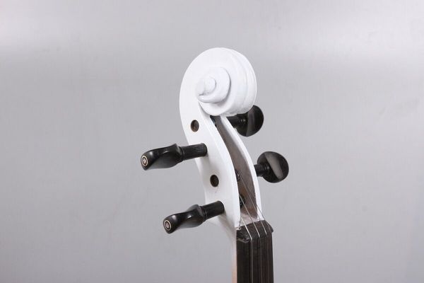 advanced white electric silent violin 4/4 solid wood ebony parts nice sound#ev24
advanced white electric silent violin 4/4 solid wood ebony parts nice sound#ev24