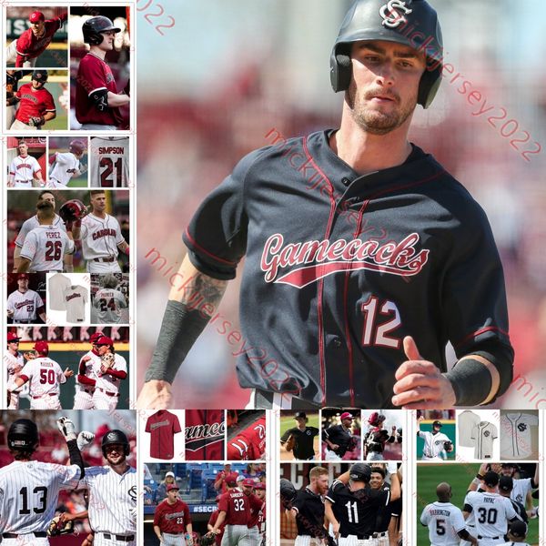 cole messina south carolina gamecocks baseball jersey caleb denny gavin casas ethan petry talmadge lecroy custom stitched mens south carolin, Black
cole messina south carolina gamecocks baseball jersey caleb denny gavin casas ethan petry talmadge lecroy custom stitched mens south carolin, Black