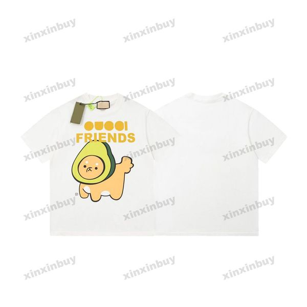 xinxinbuy men designer tee t shirt 23ss paris friends print 1854 short sleeve cotton women black white blue gray s-2xl, Black;brown
xinxinbuy men designer tee t shirt 23ss paris friends print 1854 short sleeve cotton women black white blue gray s-2xl, Black;brown