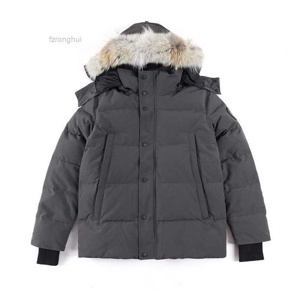 goose coat men's down parkas quality mens jacket real big wolf fur wyndham overcoat clothing casual fashion style winter outerwear park, Black
goose coat men's down parkas quality mens jacket real big wolf fur wyndham overcoat clothing casual fashion style winter outerwear park, Black