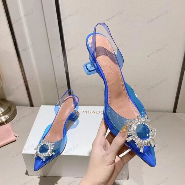 amina muaddi luxury designer sandals new clear begum glass pvc crystal transparent slingback sandal heel pumps 100mm crystal-embellished sli, Black
amina muaddi luxury designer sandals new clear begum glass pvc crystal transparent slingback sandal heel pumps 100mm crystal-embellished sli, Black