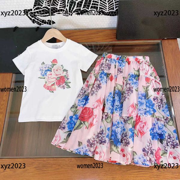kids designer clothes girl sets summer baby dress size 120-160 cm 2pcs t-shirt and floral printed skirt new product april04, White
kids designer clothes girl sets summer baby dress size 120-160 cm 2pcs t-shirt and floral printed skirt new product april04, White