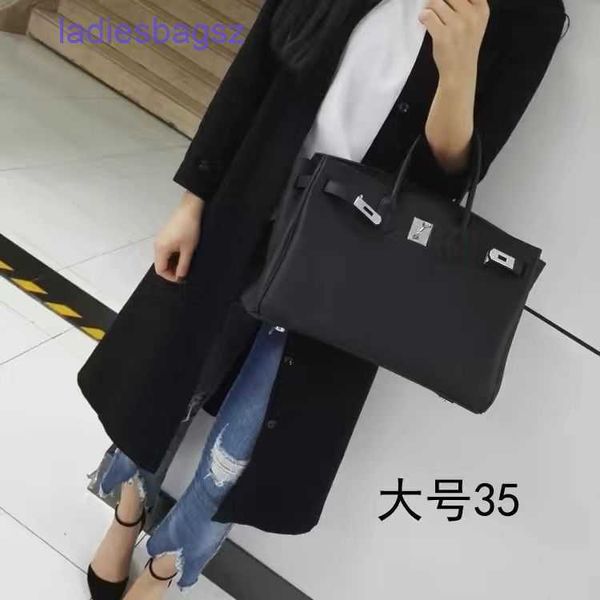 luxury hermss handbags birkines 2023 new h full handmade bag leather women's 30 cow handheld togo large nthk, Black 
luxury hermss handbags birkines 2023 new h full handmade bag leather women's 30 cow handheld togo large nthk, Black
