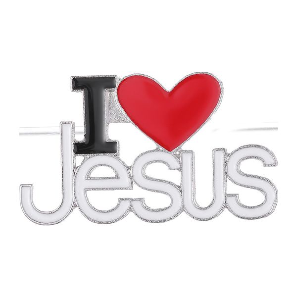 heart brooches for women cartoon letter i love jesus alloy brooch creative enamel pins silver plated badge, Gray
heart brooches for women cartoon letter i love jesus alloy brooch creative enamel pins silver plated badge, Gray