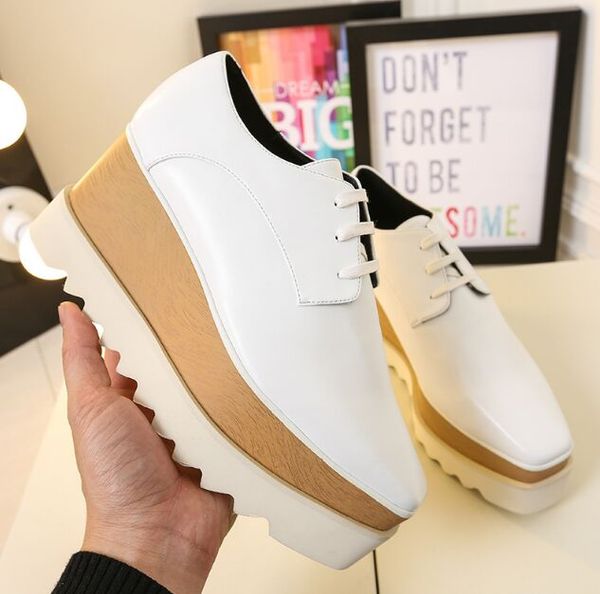 women luxury fashion boots girls party wedge shoes genuine leather casual sandals high heels platform stella elyse designer shoes 33-41, Black
women luxury fashion boots girls party wedge shoes genuine leather casual sandals high heels platform stella elyse designer shoes 33-41, Black